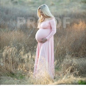 Pink Blush Maternity dress size medium